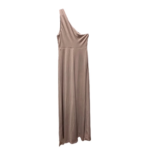 Birdy Grey KIRA DRESS CREPE TAUPE LARGE NEW NWT BRIDESMAID WEDDING - Picture 4 of 5